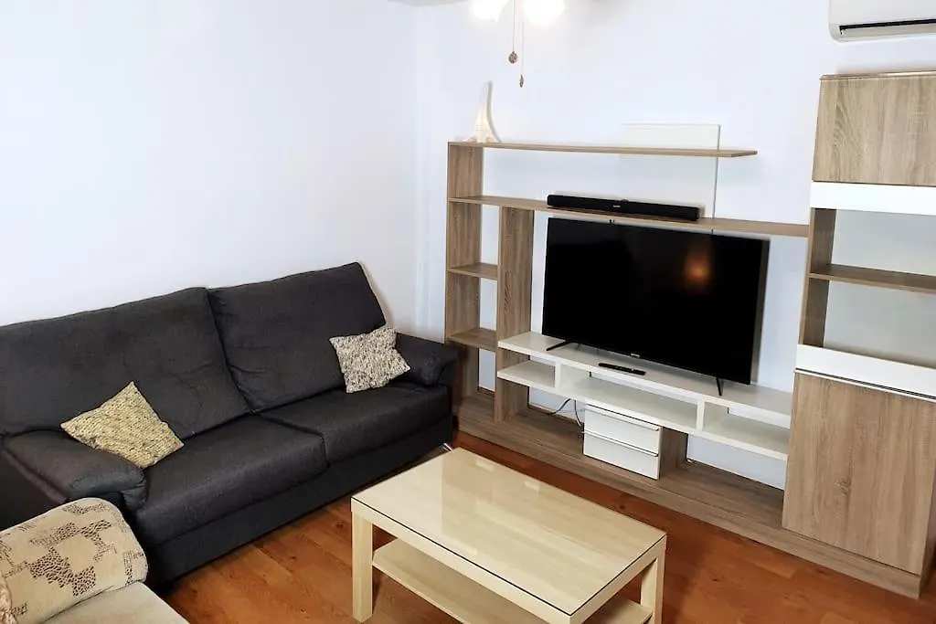 4F, Aire Acondic, 80M2, 2 Dormitorios, 4 Huespedes, Wifi Gratis La Linea de la Concepcion Apartment
